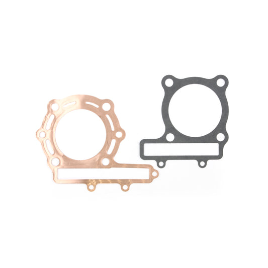 Cometic Gasket C7244 Head and Base Gasket Kit, 77mm Bore, .010 in Copper Cylinder Head Gasket for Kawasaki 1985-2005 KLR250, KFX250 Mojave, Mojave 250