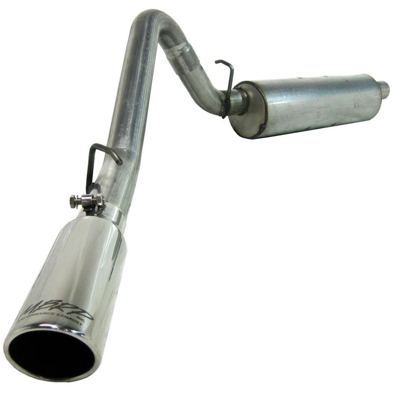 MBRP S5512AL Cat-Back Exhaust System - 1997-1999 Jeep Wrangler TJ | Aluminized