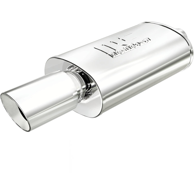 MagnaFlow 14829 Muffler W/Tip Mag SS 14X5X8 2.25/4. - #14829