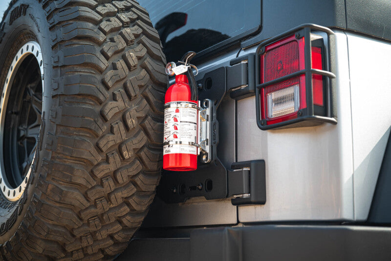 DV8 Offroad 2007-2018 Jeep Wrangler JK Tailgate Reinforcement Molle Panel - #TCJK-04