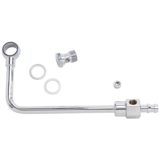 Edelbrock 8126 Fuel Line for Edelbrock Carburetors 3/8 in Barb Inlet
