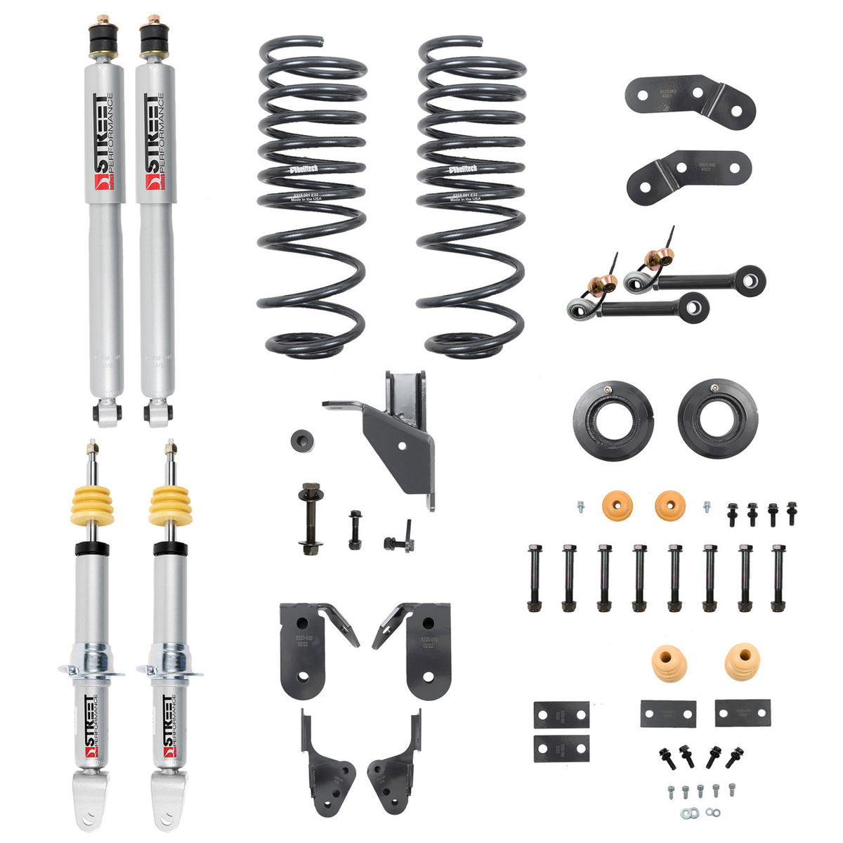 Belltech 2019+ for Ram 1500 2WD/4WD 1in to 3in Front 3in to 4in Rear