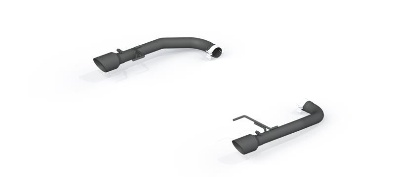 MBRP S7276BLK Axle-Back Exhaust System - 2015-2017 / 2024-2026 Ford Mustang GT 5.0L | Black Coated