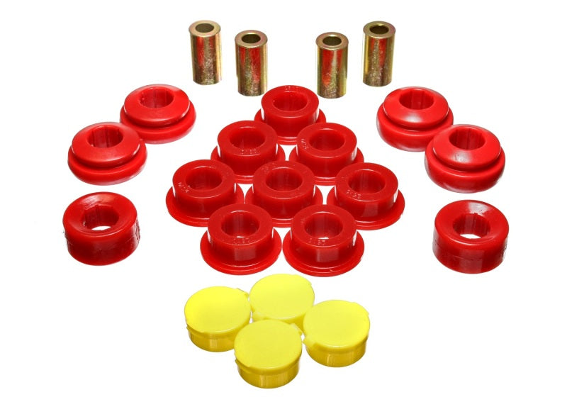 Energy Suspension for 02-04 Acura RSX Red Rear Control Arm Bushing Set 16.3117R