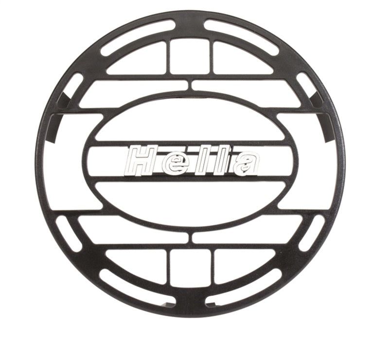 HELLA 148995001 Rallye 4000 Stone Shield Round Black with Logo Pack of 10