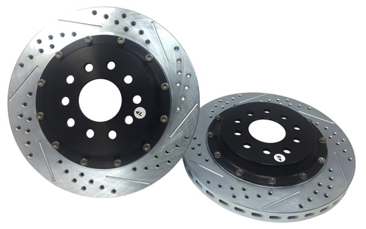 Baer Brakes 88-96 Chevrolet Corvette Eradispeed+ Front SDZ 2-Piece Performance Brake Rotors