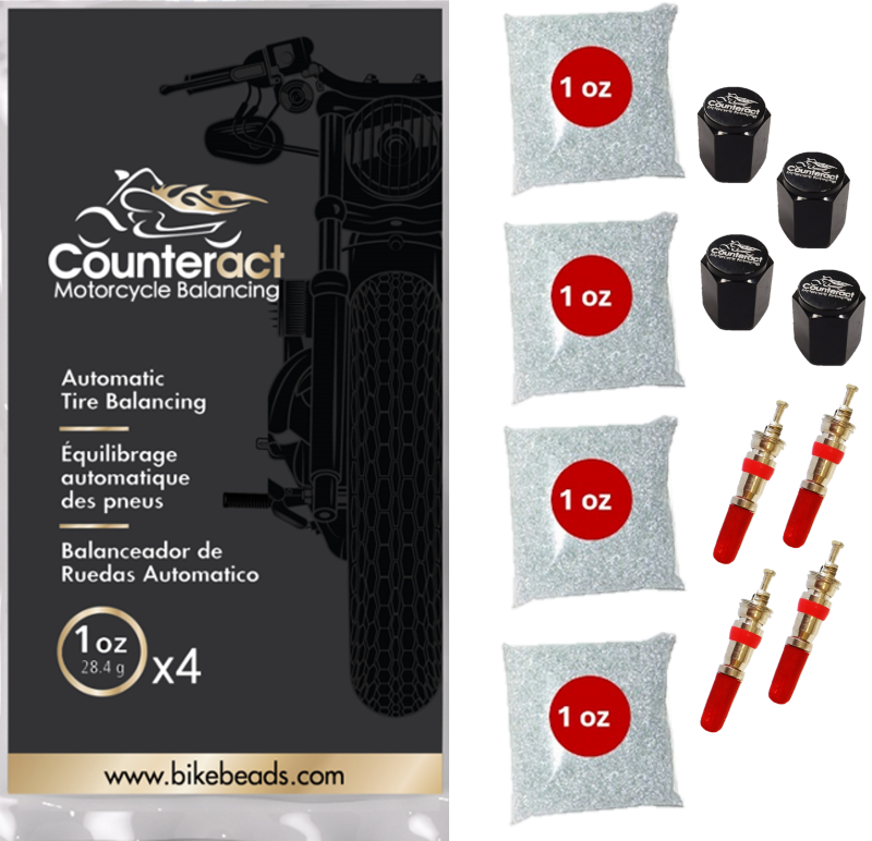 Counteract MK1oz Motorcycle Balancing Bead Shop Pack (4) 1oz Bags