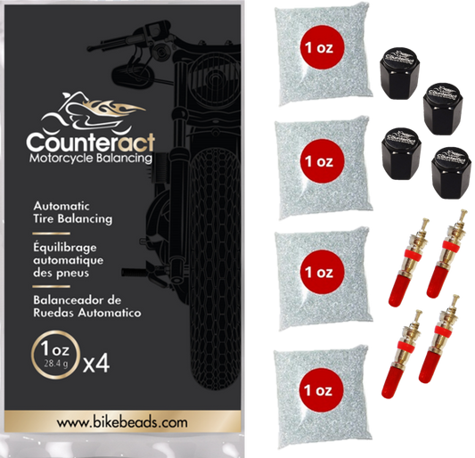 Counteract MK1oz Motorcycle Balancing Bead Shop Pack (4) 1oz Bags