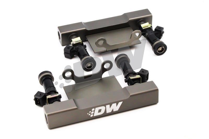 DeatschWerks 04-06 Subaru STI/LGT Side Feed to Top Feed Fuel Rail Conv Kit w/ 2200cc Injectors