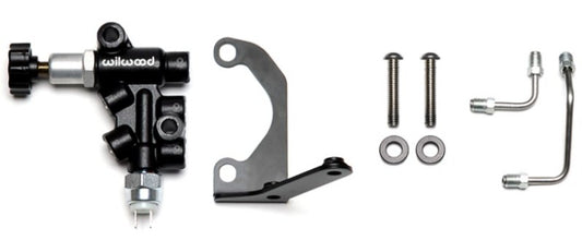 Wilwood Tandem Master Cylinder Mounting Bracket R/H Kit w/ Prop Valve - #260-15048