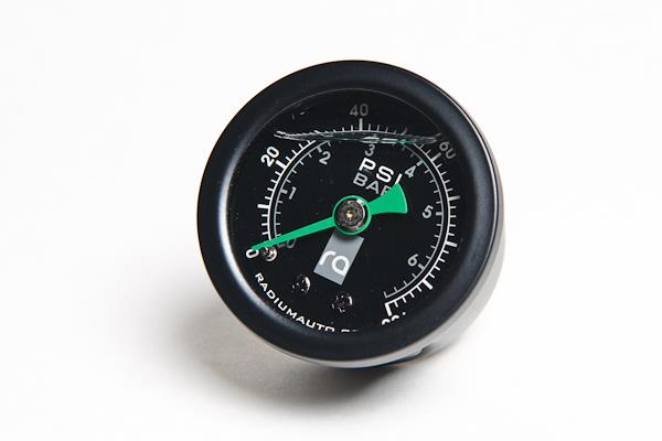 Radium Fuel Pressure Gauge 0-100 PSI Radium Logo - #20-0029