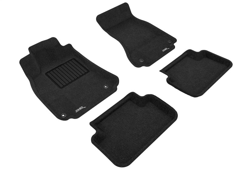 3D MAXpider Elegant Front & Rear Floor Mats for 2009-2016 Audi A4/S4