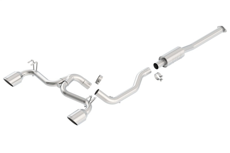 Borla 140285 08-14 Mitsubishi EVO X Catback Exhaust - #140285