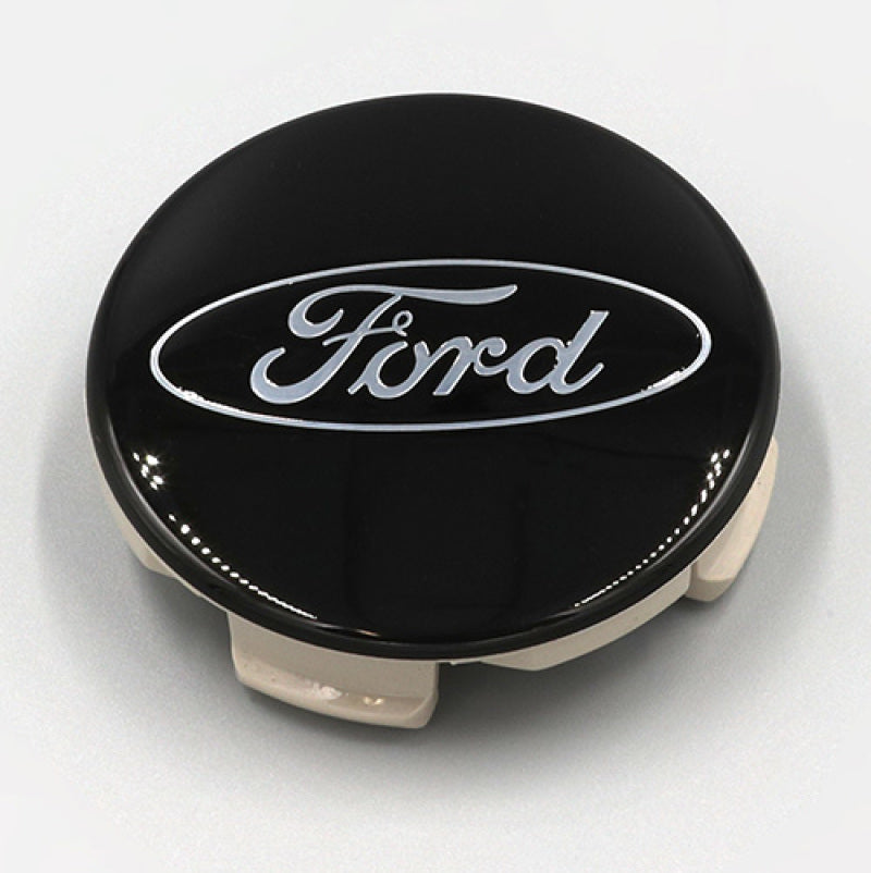 Ford Racing for Ford Truck/SUV Black And Chrome Wheel Center Cap Kit
