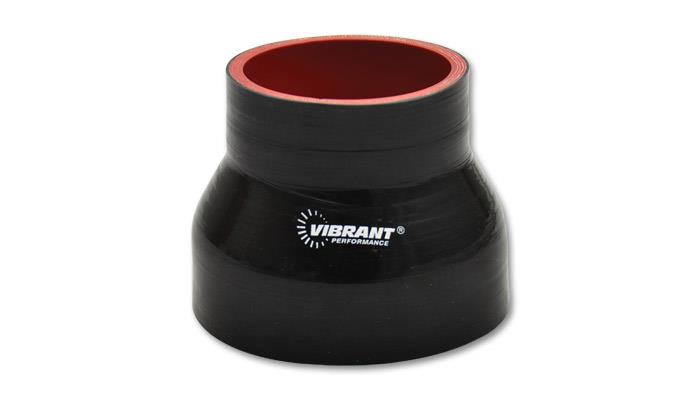 Vibrant 4 Ply Reinforced Silicone Transition Connector - 1.5in I.D. x 1.75in