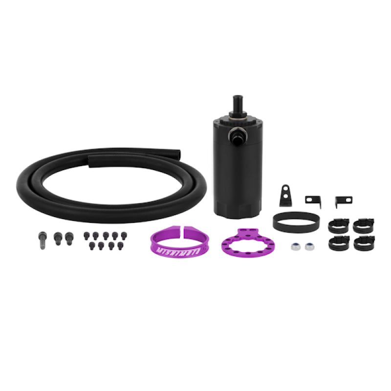 Mishimoto Universal Baffled Oil Catch Can - Purple - #MMBCC-UNI-PR