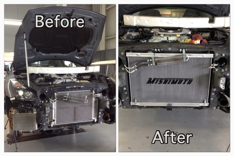 Mishimoto 09+ Nissan GTR R35 Aluminum Radiator - #MMRAD-R35-09