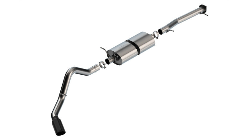 Borla 140833BC 20-22 Chevrolet/GMC Silverado/Sierra 6.6L T-304 SS Cat-Back S-Type Exhaust - Brushed - #140833BC