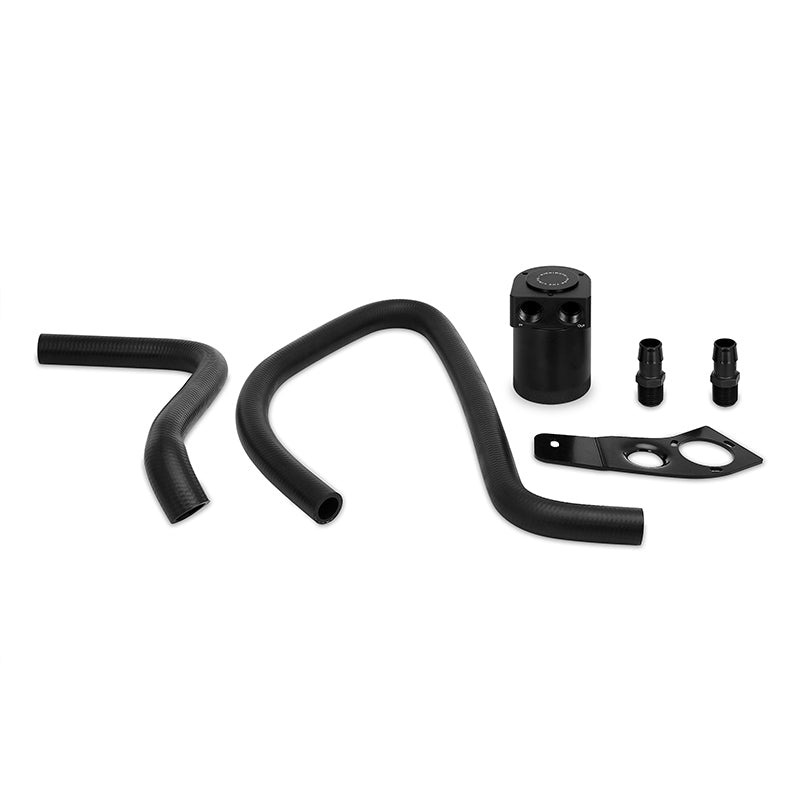 Mishimoto 11-13 BMW 335i/335ix/135i Baffled Oil Catch Can Kit - Black - #MMBCC-N55-11CBE2