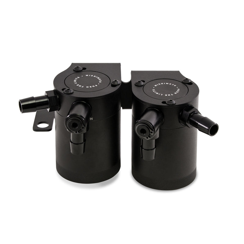 Mishimoto 09+ Nissan 370Z Direct Fit Baffled Oil Catch Can - Black - #MMBCC-370Z-09PBE