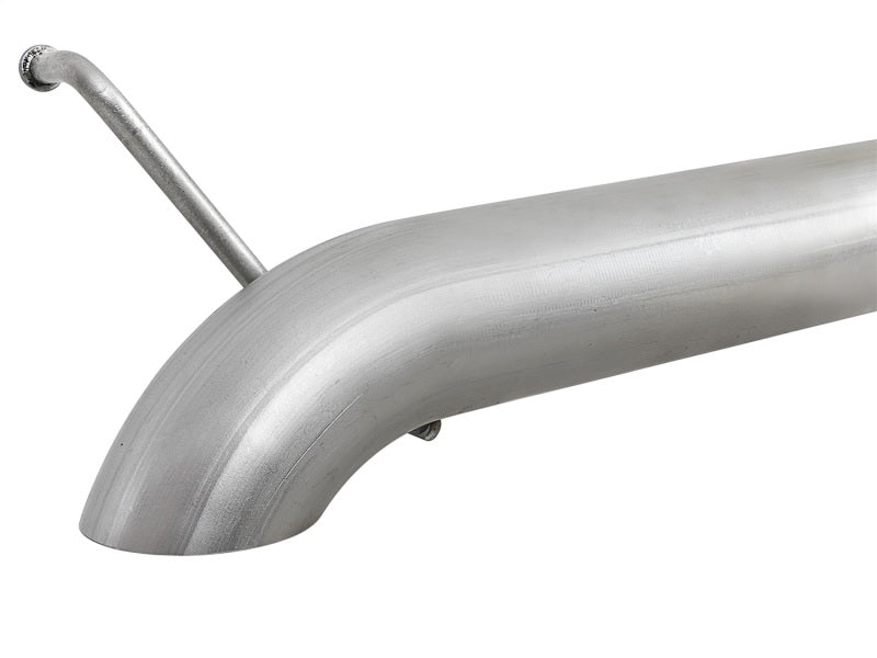 aFe Rock Duster 3in 409 SS Cat-Back Turn-Down Exhaust 2018+ Jeep Wrangler (JL) V6 3.6L - #49-48068