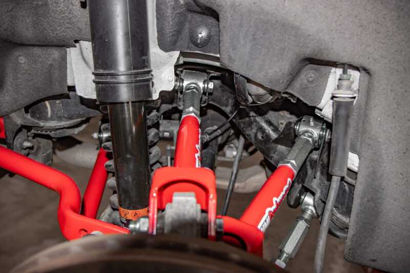 UMI Performance 2554-R Suspension Control Arm Red for 2016-2024 Chevrolet Camaro
