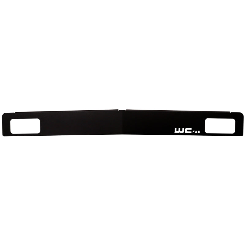 Wehrli Custom Fabrication WCF100425 Bumper Valance Filler Panel with Tow Hooks Raw Finish for 2015-2019 Chevrolet Silverado 2500 HD / 3500 HD
