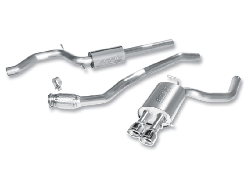 Borla 140315 09-15 Audi A4 Quattro Base SS Catback Exhaust - #140315