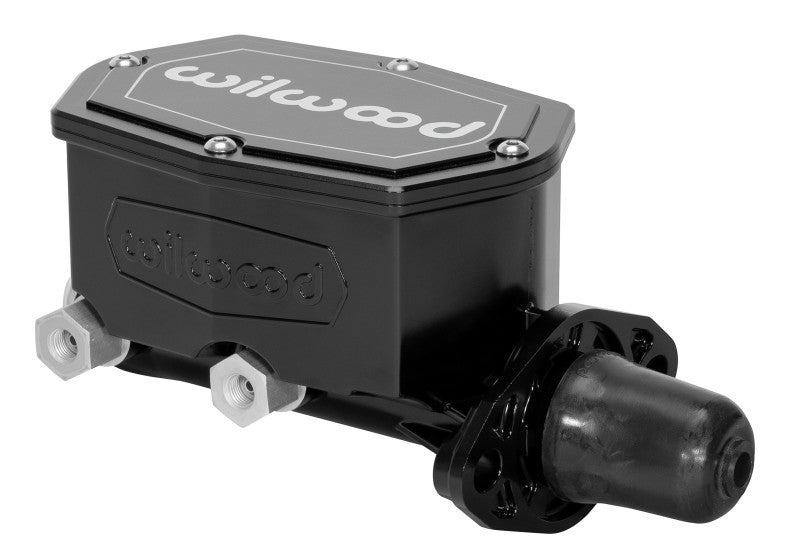 Wilwood Compact Tandem Master Cylinder - 1in Bore - (Black) - #260-14959-BK