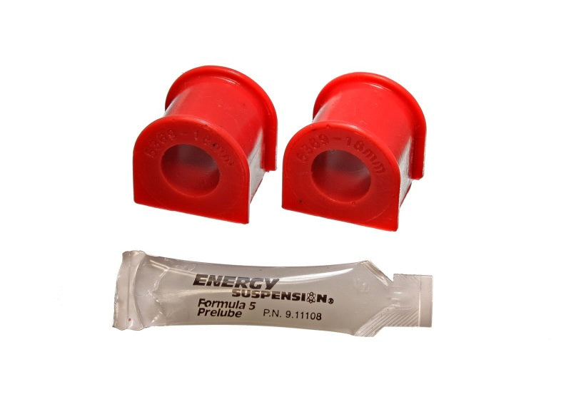Energy Suspension for 88-91 Honda Civic Red 18mm Front Bar Bushings 16.5110R