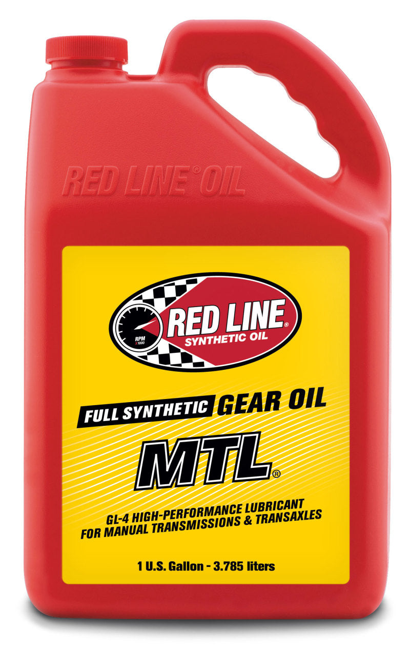 Red Line 50205 MTL 75W80 GL-4 Gear Oil - Gallon (4 Pack)