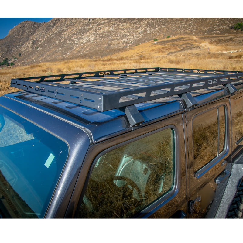 DV8 Offroad 18-21 Jeep Wrangler JL 4-Door Roof Rack - #RRJL-01