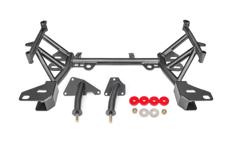 BMR 1993-2002 4th Gen F-Body K-Member LT1 Motor Mounts Pinto Rack Mounts Black Hammertone