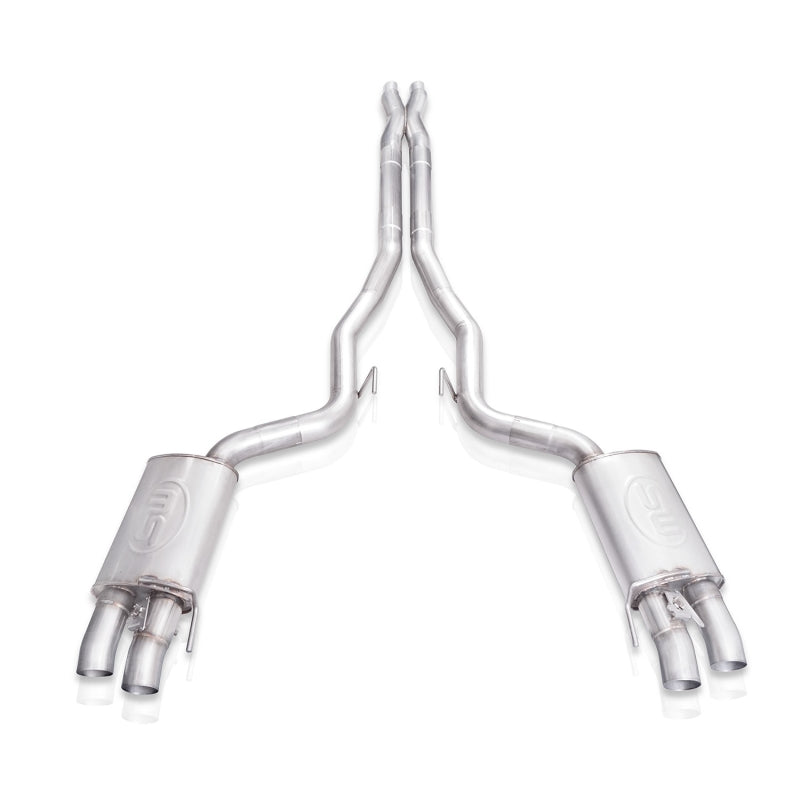 Stainless Works for 2015-2020 Ford Mustang Shelby GT350 Redline X-Pipe Catback Exhaust with Valves