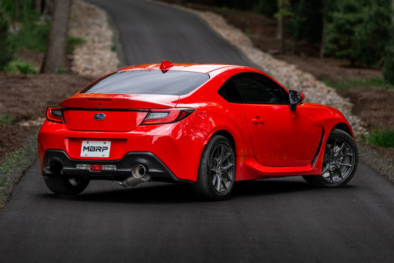 MBRP 12-22 BRZ 17-22 GR86 13-16 FR-S AL 3in Cat-Back-Single Rear Exit