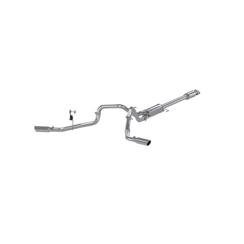 MBRP S5257AL Armor Lite Cat-Back Exhaust - 2.5-Inch Dual Side Exit | Aluminized