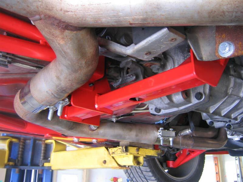 UMI Performance 2209-R Manual / Torque Arm Relocation Red for 1993-1997 F-Body