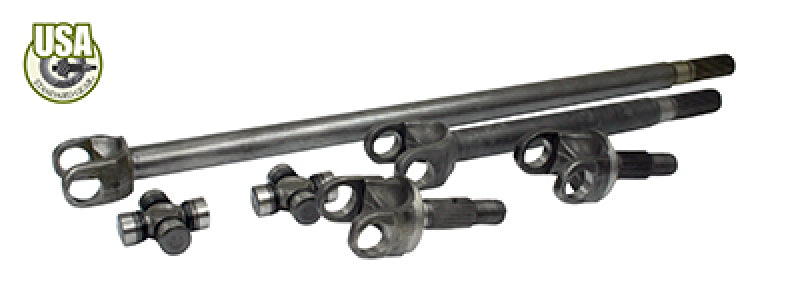 Yukon Gear & Axle ZA W26022 USA Standard 4340 Chrome-Moly Replacement Axle Kit For 79-93 Dodge Dana 60 Front / 30 Spline