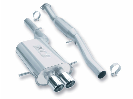 Borla 140053 02-07 WRX Twin Tip Hush Catback Exhaust - #140053
