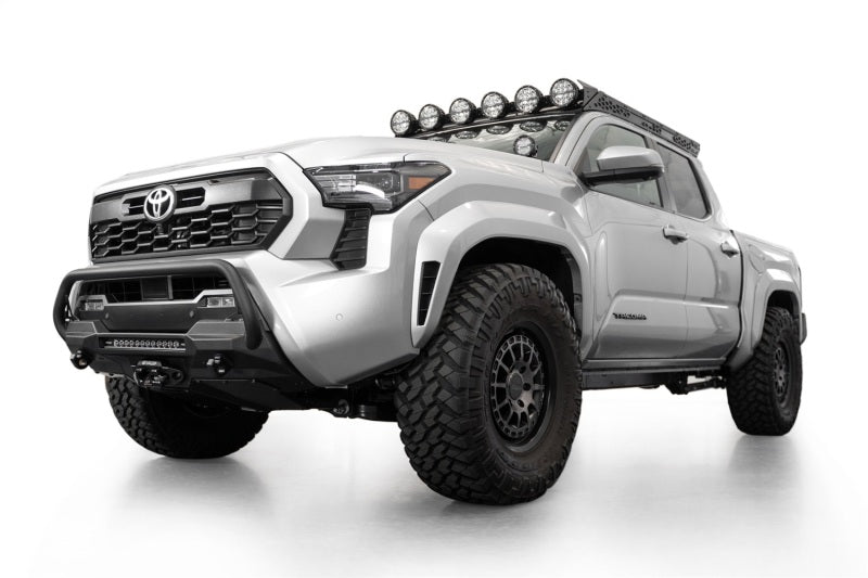 Addictive Desert Designs for 2024+ Toyota Tacoma Stealth Center Mount Winch Front Bumper w/ Top Hoop