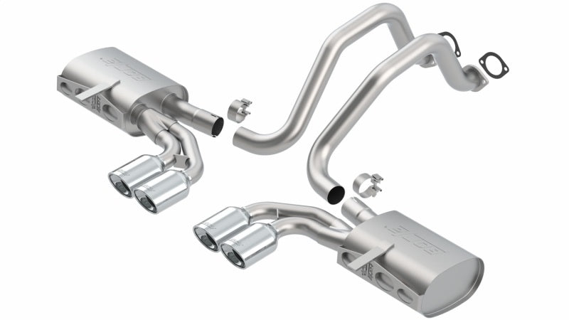 Borla 140426 97-04 Chevrolet Corvette 5.7L 8cyl Touring SS Catback Exhaust - #140426