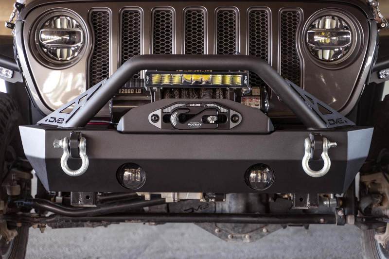 DV8 Offroad 07-23 Jeep Wrangler JK/JL & Gladiator JT FS-15 Series Front Bumper - #FBJL-05