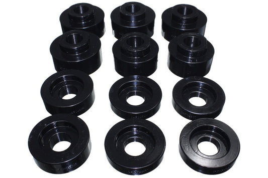 Energy Suspension for 2008-2016 Ford F-250/F-350/F-450 Black Body Mount Set 4.4125G