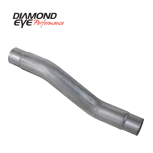 Diamond Eye 510215 3-1/2in Muffler Delete Pipe | Aluminized