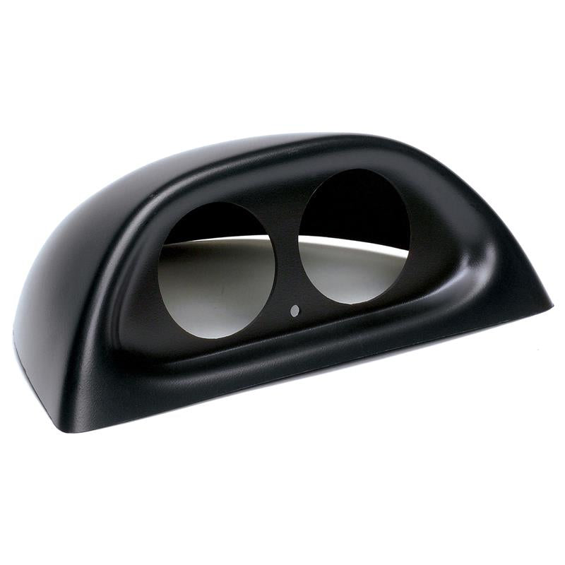 AutoMeter 10001 Black 2-1/16in Dual Dash Top Pod for 1994-2004 Ford Mustang