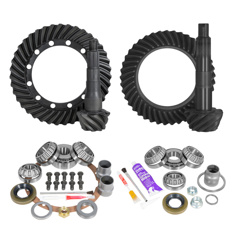 Yukon Gear & Axle YGKT009-488 & Install Kit Package for 91-97 Toyota Land Cruiser without Factory Locker 4.88 Ratio