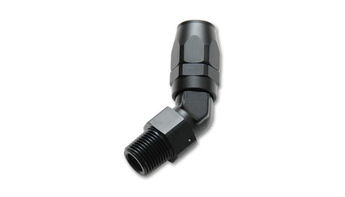 Vibrant -6AN 90 Degree Elbow Forged Hose End Fitting