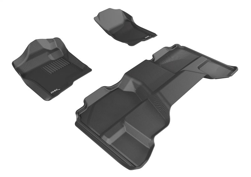3D MAXpider Kagu Front & Rear Floor Mats for 2010-2017 GMC Terrain