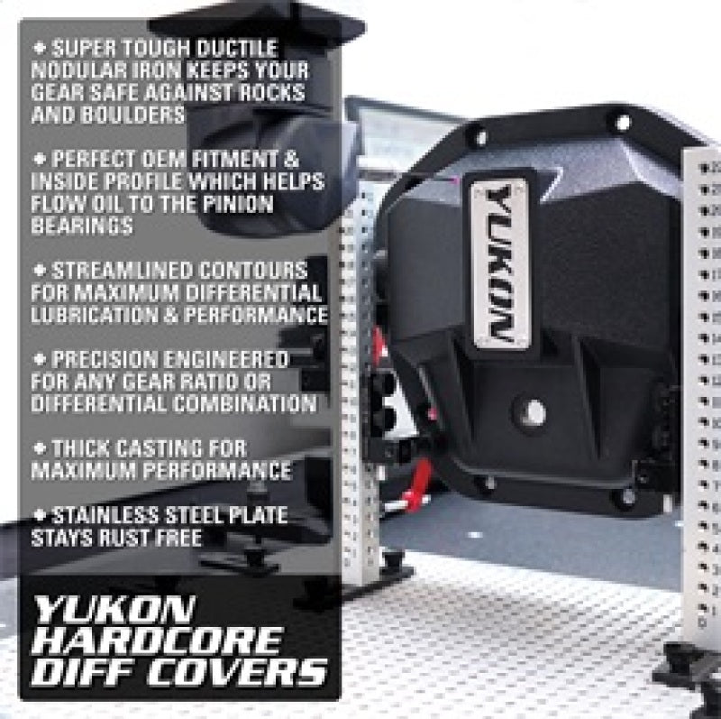 Yukon Gear & Axle YHCC-M35 Hardcore Diff Cover for AMC Model 35