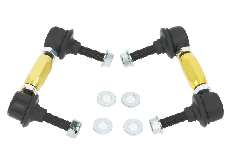 Whiteline KLC140-090 Universal Sway Bar Link Kit Heavy Duty Adjustable Ball Joint